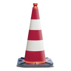 Reflecterende verkeerskegel, 750 mm (retroreflecterend)