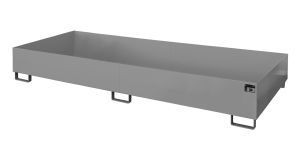 Lekbak voor stelling 3250x1300x264 mm-grijs
