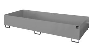 Lekbak voor stelling 3250x1300x380 mm-grijs