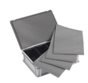 Schuimplaat met zelfklevende strips, 355x255x30 mm