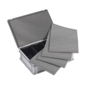 Schuimplaat met zelfklevende strips, 555x355x30 mm