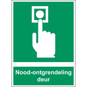 Sticker standaard intensiteit 148 x 210 mm