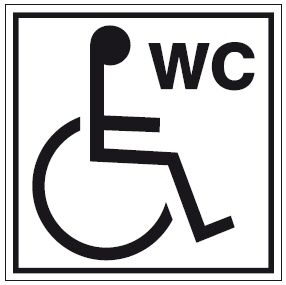 Toilet voor rolstoelgebruikers (STFN 115)