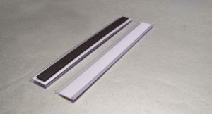 Magnetische etikethouder 25x200 mm, 50 stuks