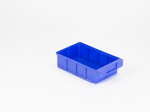 Stellingbak 300x186x83 mm voor 4 vakken, blauw (VKB 300-186.5)