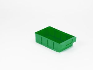 Stellingbak 300x186x83 mm voor 4 vakken, groen (VKB 300-186.6)