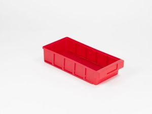 Stellingbak 400x186x83 mm voor 5 vakken, rood (VKB 400-186.3)