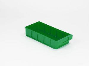 Stellingbak 400x186x83 mm voor 5 vakken, groen (VKB 400-186.6)