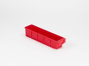 Stellingbak 400x93x83 mm voor 5 vakken, rood (VKB 400-93.3)