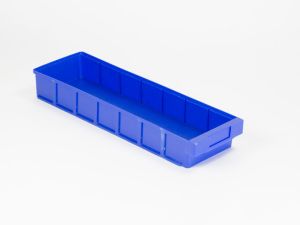 Stellingbak 600x186x83 mm voor 7 vakken, blauw (VKB 600-186.5)