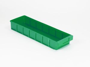 Stellingbak 600x186x83 mm voor 7 vakken, groen (VKB 600-186.6)