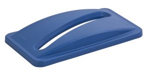 Papierdeksel, Rubbermaid, blauw
