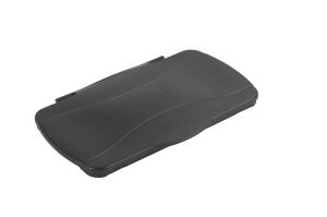 Scharnierend deksel, Rubbermaid, zwart
