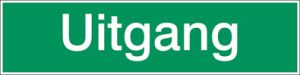 Uitgang