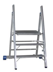 Professionele inklapbare trap met 3 treden - STABILO 126078