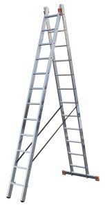 Aluminium reformladder 2x12 sporten - MONTO 129505