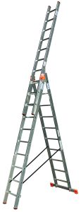 Aluminium reformladder 3x10 sporten - MONTO 129680