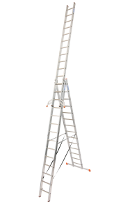 Aluminium reformladder 3x14 sporten - MONTO 129727