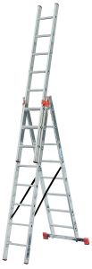 Aluminium reformladder 3x8 sporten - MONTO 129741