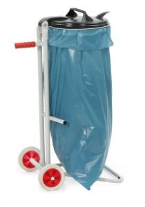 Afvalzakhouder 1386 (Op 2 voeten en 2 wielen)