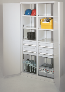 RasterPlan Zwaarlastkast met tussenwand, model 52