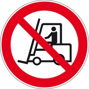 Verboden voor transportvoertuigen