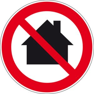 Verboden op gebruik in woongebieden