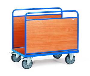 Hekwagen 2541, 2542, 2543 met 2 gesloten zijwanden