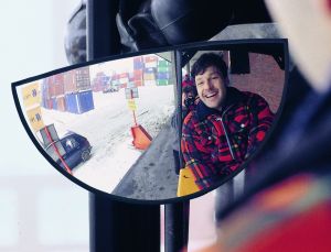 Speciale kunststof achteruitkijkspiegel 'MAX' (Heftruckspiegel)