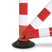 Buigbare cilinderpaaltjes met reflectie (exclusief recycle voet) (100mm)