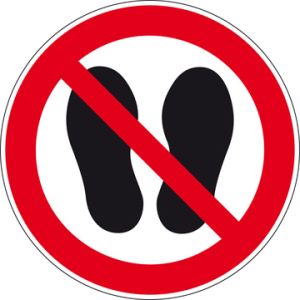 Betreden van ruimte verboden