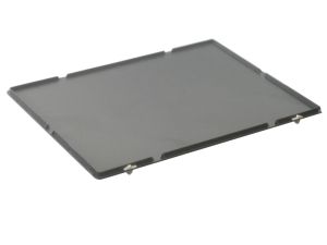 Scharnierdeksel met snapsluitingen voor RAKO bak, 800x600 mm