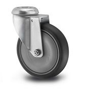 Apparatenwielen, bokwielen (plaatbevestiging) Serie 36.25