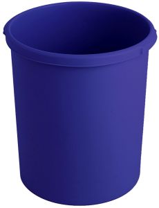 Kunststof papierbak, 30 liter, blauw