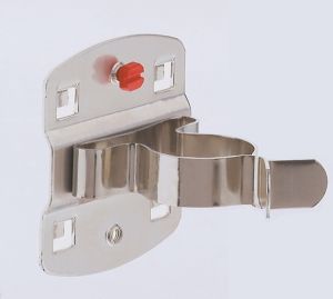 Enkelvoudige gereedschapsklem, met grote montageplaat.