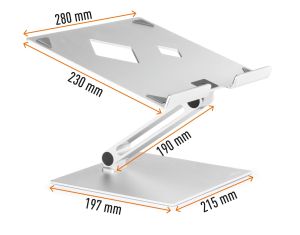 Laptop standaard RISE