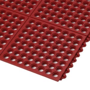550 Cushion Ease Red 550RD Notrax keuken natte ruimte vloermatten Rood