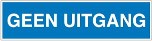 Geen uitgang (STN 786)