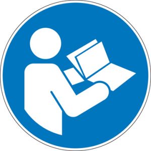 Instructies lezen verplicht