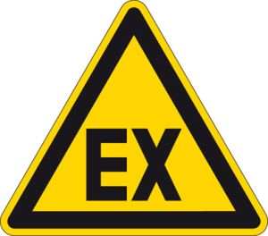 Opgelet u betreedt een atmosfeer met ontploffingsgevaar