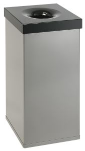 Carro Flame 110 liter, aluminiumgrijs, zwart