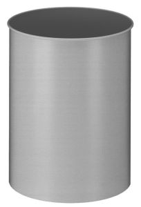 Ronde papierbak 30 liter, aluminium