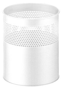 Half geperforeerde papierbak 15 liter, wit