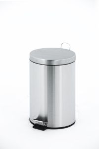 Pedaalemmer 12 liter, RVS