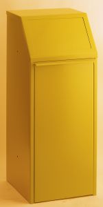 Afvalverzamelaar 70 liter, geel