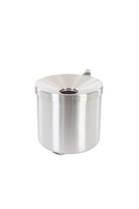 Vlamdovende wandasbak, RVS