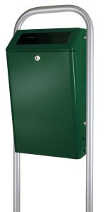 Buitenafvalbak 50 liter, groen