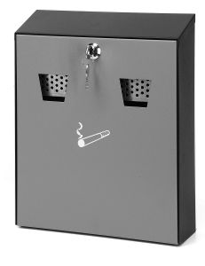 Wandasbak h32, zwart, grijs