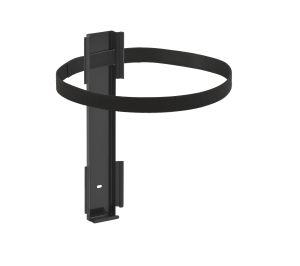 Muurbeugel 30/50l, zwart