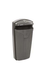 Afvalbak Cibeles 50 liter, grijs